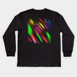 colored abstraction Kids Long Sleeve T-Shirt